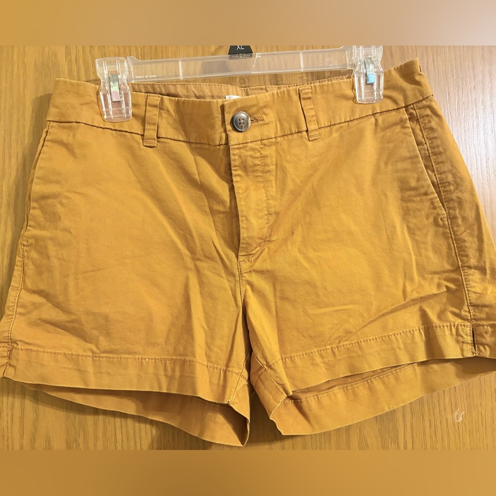 Old Navy Women's Yellow Cargo Shorts